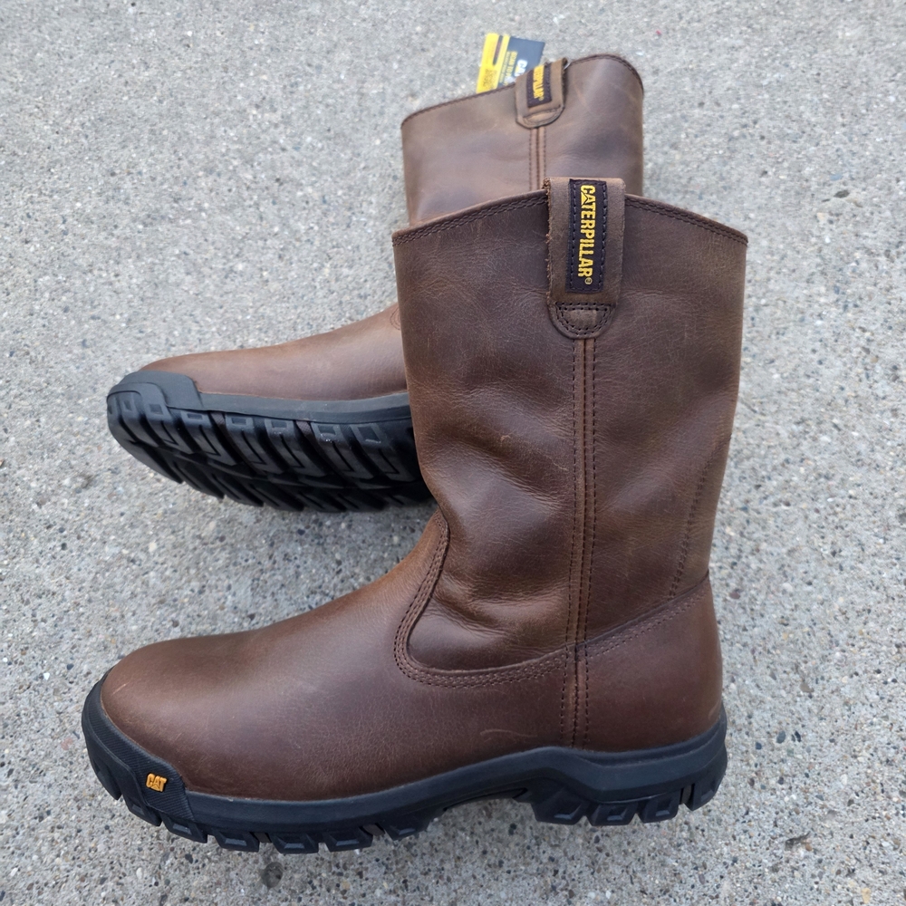 Caterpillar Men's Brown Leather  Size 11 Boots - Picture 14 of 14
